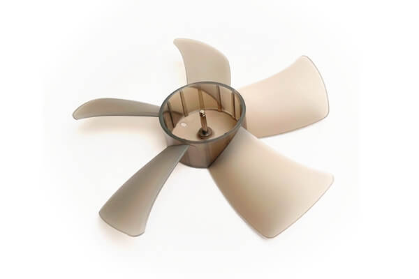 Plastic injected mini fan accessories